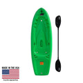 Lifetime Recruit 6.5 Ft Youth Sit - on - Top Kayak, Lime Green (90765)
