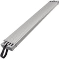 VEVOR Telescoping Aluminum Work Plank, 8 - 13 Feet 500 lb Capacity, 12.5 in Width Aluminum Scaffold Plank, Extension Staging Plank with Skid - Proof Platform Scaffold Ladder Accessory