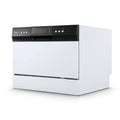 Midea Portable Countertop Dishwasher, 6 Place Settings, 8 Programs, White, MDC22P1AWW, New
