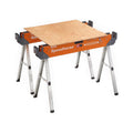30 In. H Steel Speedhorse Sawhorse with Auto Release Legs (2 - Pack)