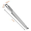 VEVOR Telescoping Aluminum Work Plank, 8 - 13 Feet 500 lb Capacity, 12.5 in Width Aluminum Scaffold Plank, Extension Staging Plank with Skid - Proof Platform Scaffold Ladder Accessory