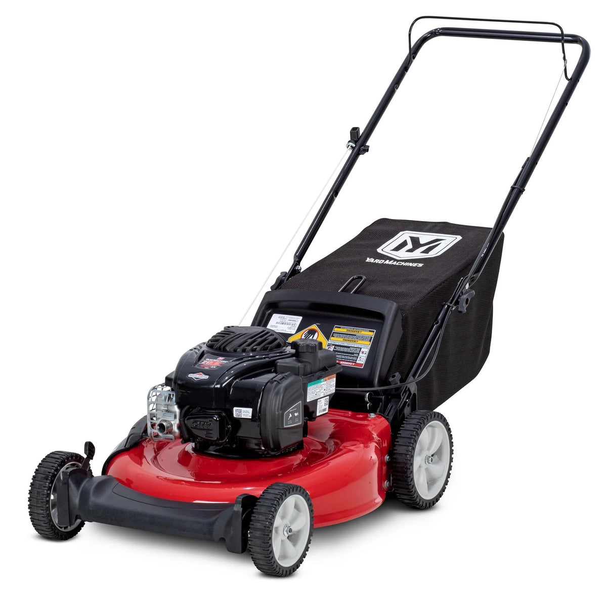 Restored Yard Machines 21 - in Walk Behind Push Lawn Mower with 140cc Briggs & Stratton Gas Powered Engine (Refurbished)