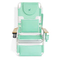 Open Box Ostrich Deluxe 3N1 Outdoor Lawn Beach Lounge Chair W/Footrest, Teal