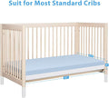 Dual Sided Crib and Toddler Mattress. 6 inch 2-in-1 Foam Baby Mattress for Standard Full Size Crib. with Removable Washable Cover