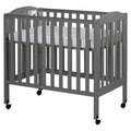 Dream on Me 3 - in - 1 Portable Crib Gray