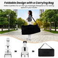 Portable Lightweight Massage Chair, PU Leather Tattoo Spa Chair with Thickened Sponge & Carrying Bag, Folding Travel Chair for Massage Therapy
