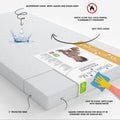 on Me. Sunset 3 Extra Firm Fiber Portable Crib Mattress