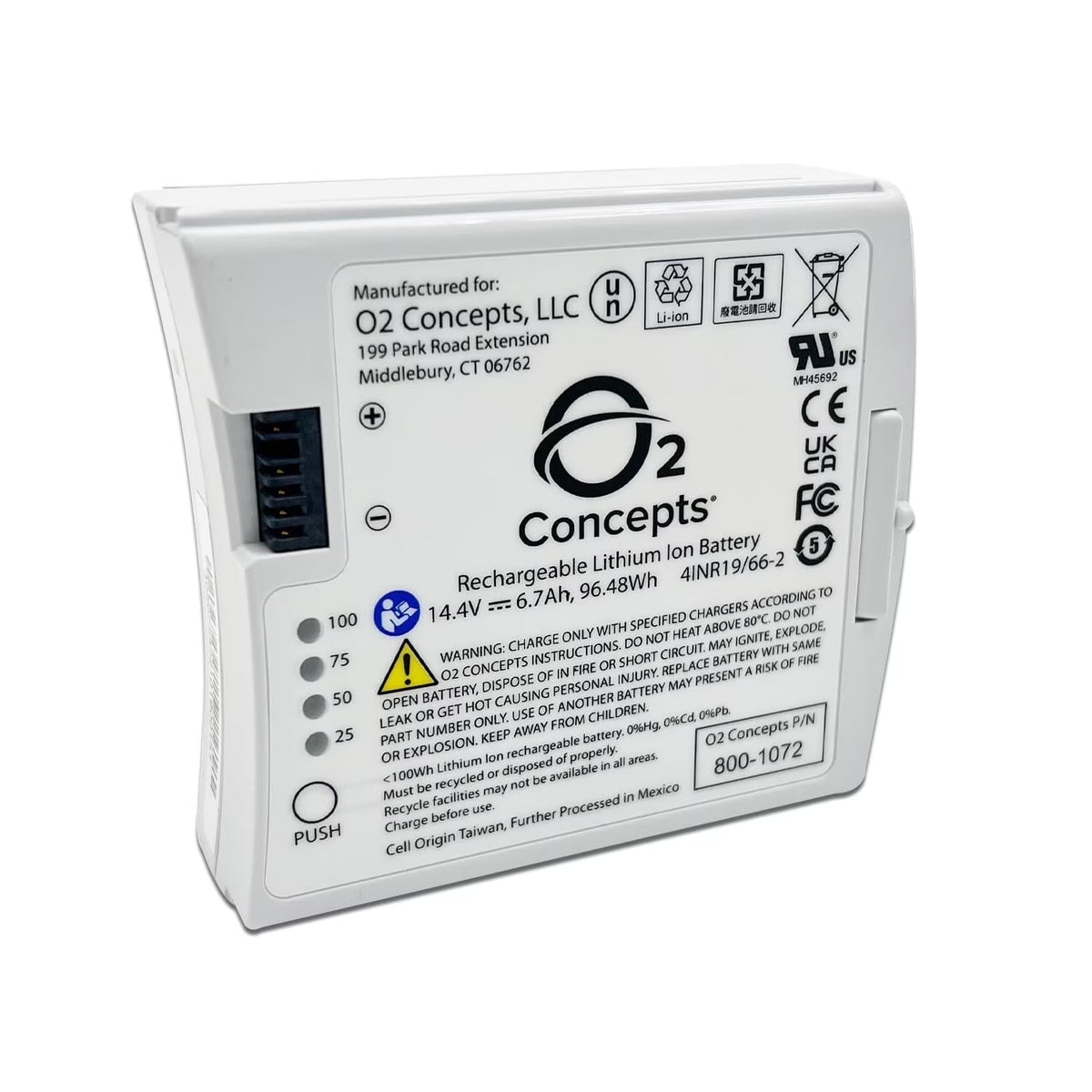 Battery for Oxlife Liberty 2 Portable Oxygen Concentrator