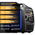 NEXPOW 2250W Portable Inverter Generator, Gasoline Power Quiet Lightweight for Backup Home & Camping, Eco - Mode Feature, Parallel Capability, EPA Compliant
