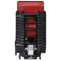 Xtremepowerus Track Barrow, 660 lb Loading Capacity, 6.5HP Kohler, Gas Powered Wheelbarrow