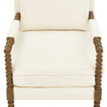 Pioneer Woman Harper Spindle Accent Chair, Jade Fabric Upholstery