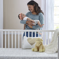 Ortho Rest Premium 2-Stage150 Coil Crib and Toddler Mattress. Gray