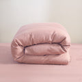 100% Pure Linen Duvet Cover with Button Closure and Corner Ties Soft & Breathable - Natural Full/Queen