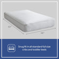 Celestial Cool Ultra-Premium 2-Stage Hybrid Antibacterial Crib & Toddler Mattress. Cool Copper Gel
