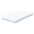 Dual Sided Crib and Toddler Mattress. 6 inch 2-in-1 Foam Baby Mattress for Standard Full Size Crib. with Removable Washable Cover