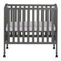 Dream on Me 3 - in - 1 Portable Crib Gray