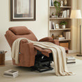 AECOJOY Power Lift Recliner Chair, Recliner Chair for Elderly with Massage and Heat, Brown