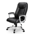 AECOJOY Office Chair Ergonomic, Leather Office Chair with High Back