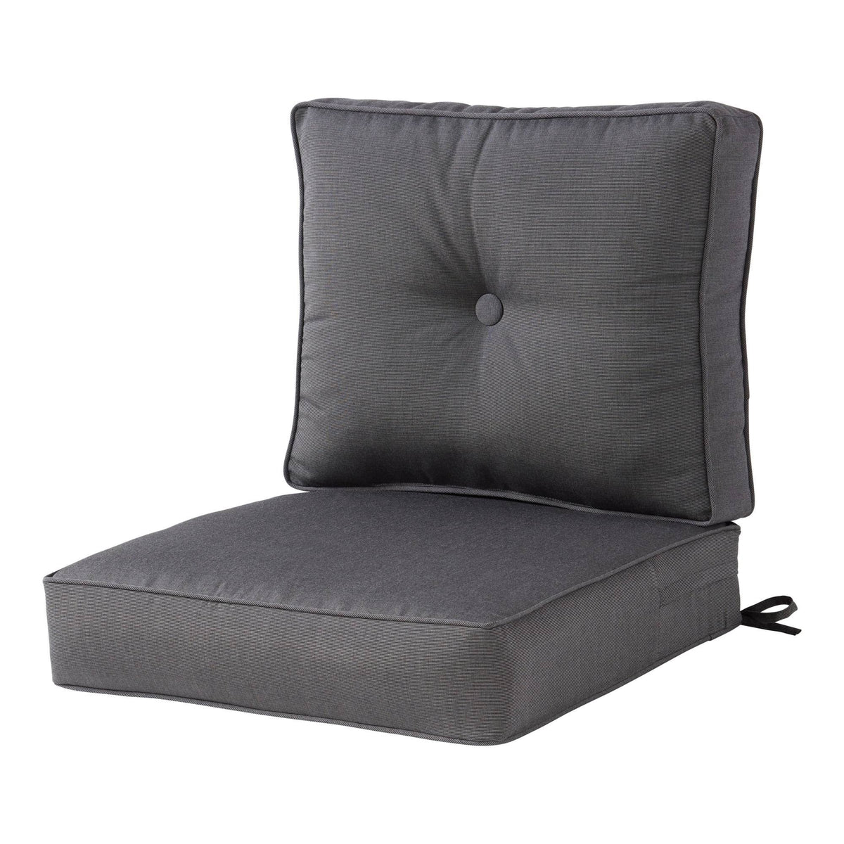 Sunbrella Denim 24 in. x 24 in. 2-Piece Deep Seating Outdoor Lounge Chair Cushion Set