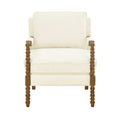 Pioneer Woman Harper Spindle Accent Chair, Jade Fabric Upholstery