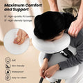 Portable Lightweight Massage Chair, PU Leather Tattoo Spa Chair with Thickened Sponge & Carrying Bag, Folding Travel Chair for Massage Therapy