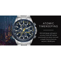 Citizen Men'S Eco Drive Blue Angels World Chronograph AT Watch AT8020, 54 L