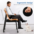 Tangkula Rolling Conference Room Chairs Set of 12